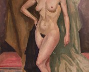 Femme nue par Louise Hervieu